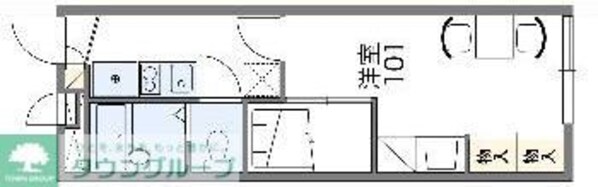 レオパレスAyaの物件間取画像